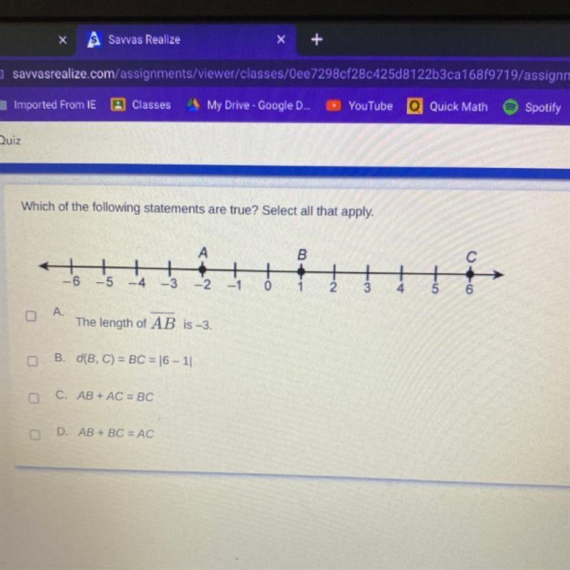 Which of the following statements are true? Select all that apply. *Please Help* Which-example-1