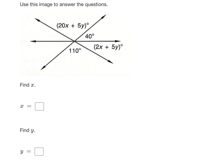 Find x and y. Thank you <3-example-1