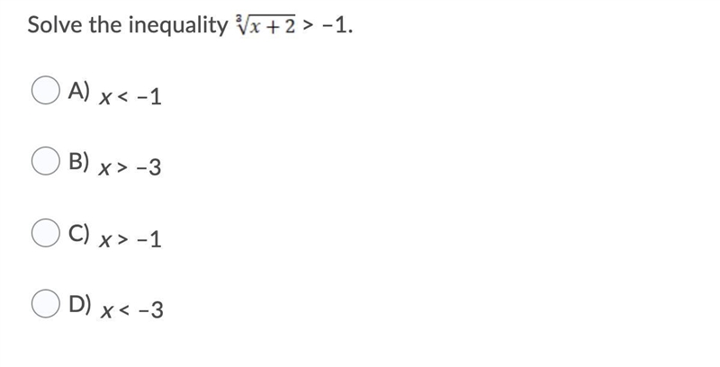 Solve The Inequality-example-1