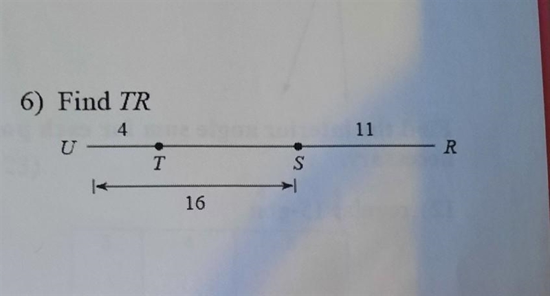 Points A, B, and C are collinear. Point B is between A and C. Find the length indicated-example-1