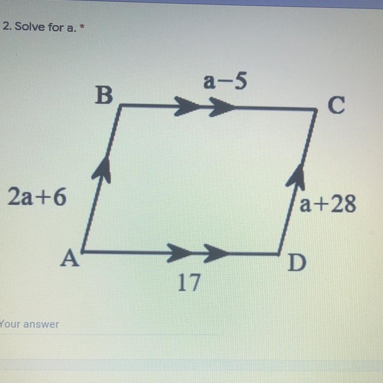 Solve for A and line AB-example-1