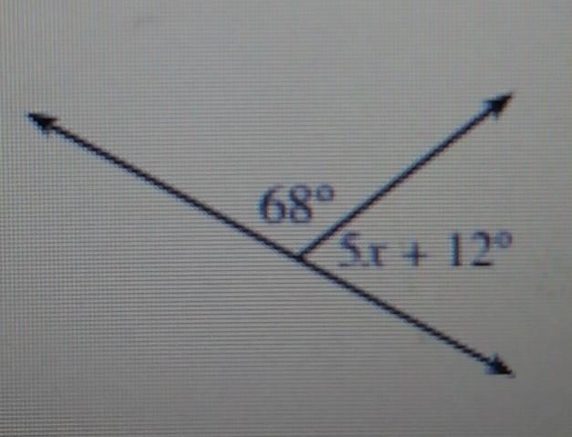 Use the geometric properties and theorems you have learned to solve for x PLS HELP-example-1