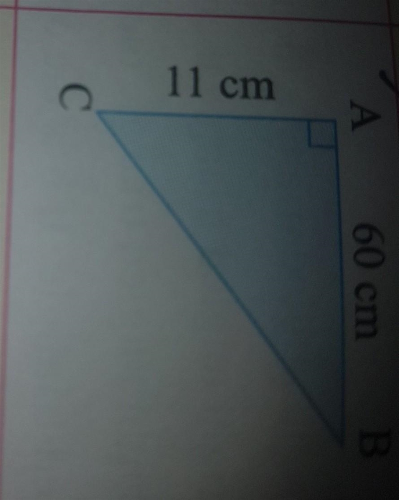 From the given figures, find the length of unknowns sides of Pythagorean theorem. (In-example-1