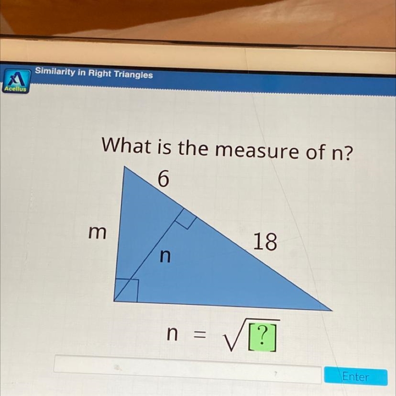 I need help to find n =-example-1