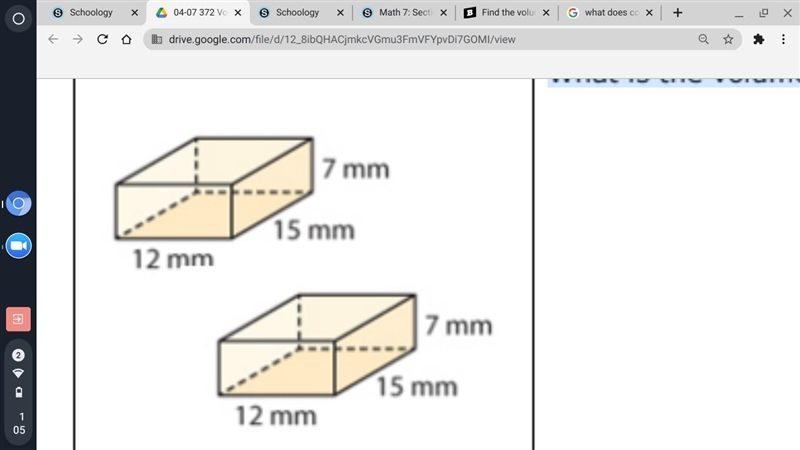 What is the volume of the two boxes?-example-1