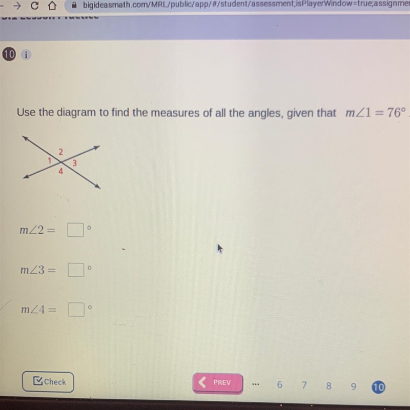 HELP PLS 20 POINTS !!!! Use the diagram to find the measures of all the angles, given-example-1