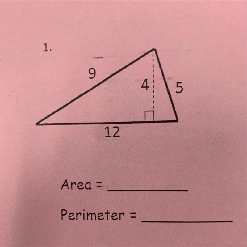 1. Area = Perimeter = help me pls i wanna go home ;(-example-1