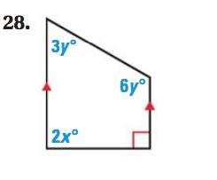 Find X and Y. Please Help I will reward you with 95 points-example-1