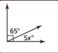 Find the value of x (7TH GRADE MATH)-example-1