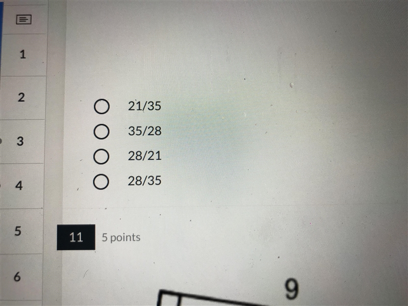 Identify the best measure of Sin C-example-2