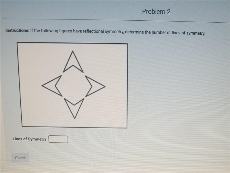 How many line of symmetry is this figure​-example-1