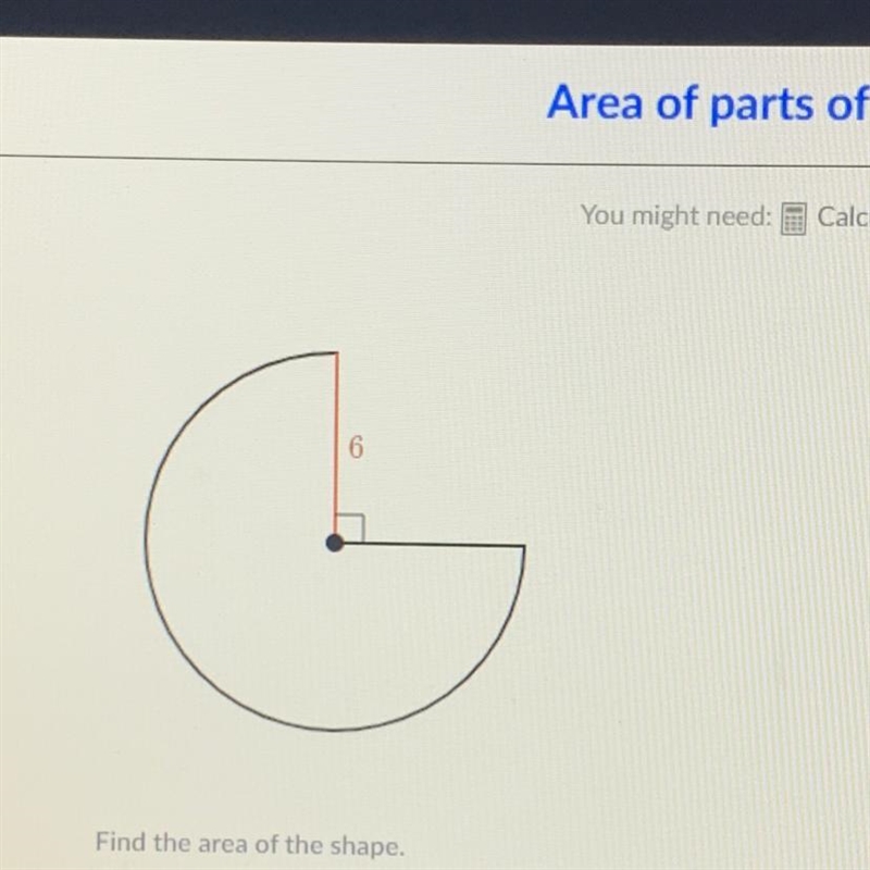 Find the area of the shape.-example-1