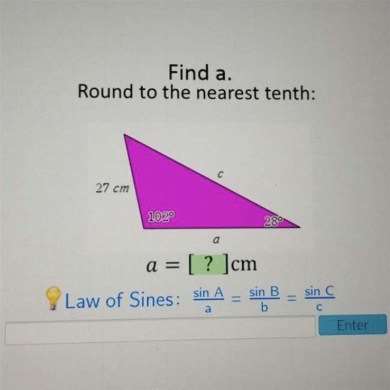 Find a. Round to the nearest tenth:-example-1