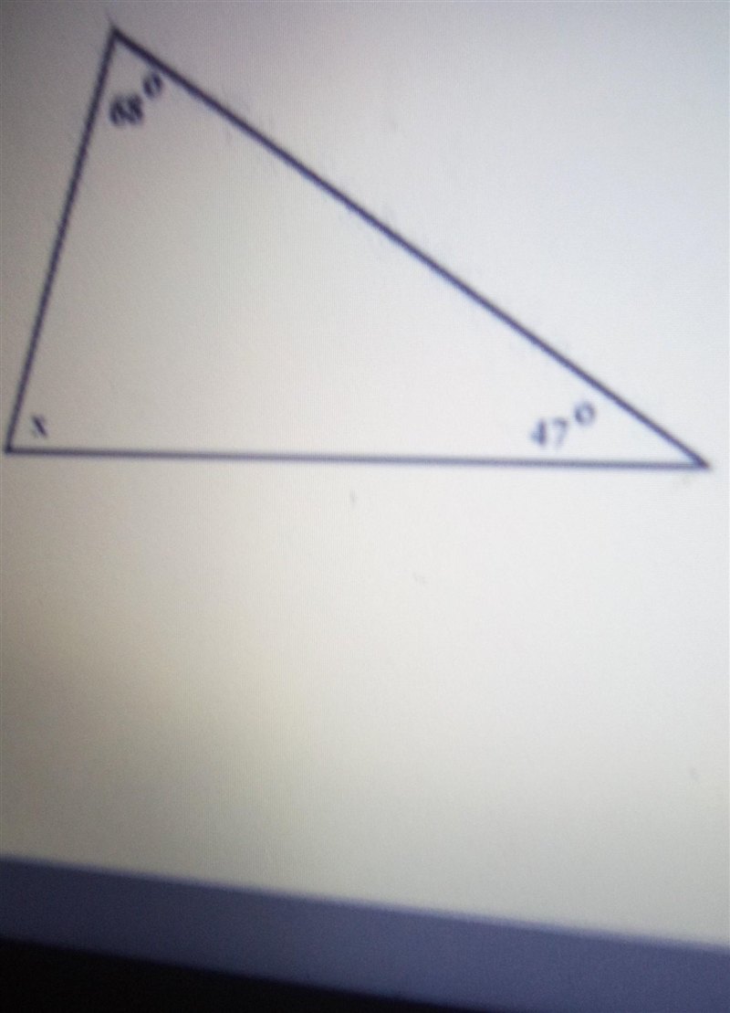 What is the measurement of the missing angle ​-example-1