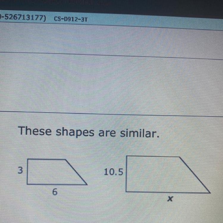 What is the length of side x?-example-1