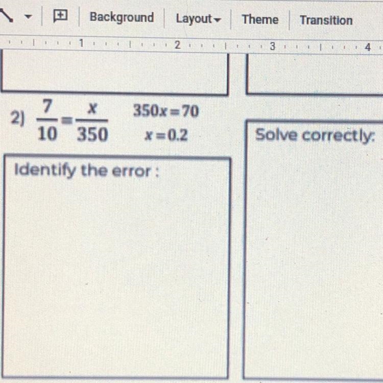 Plz help!!! You identify the error the solve it correctly!!!!!-example-1