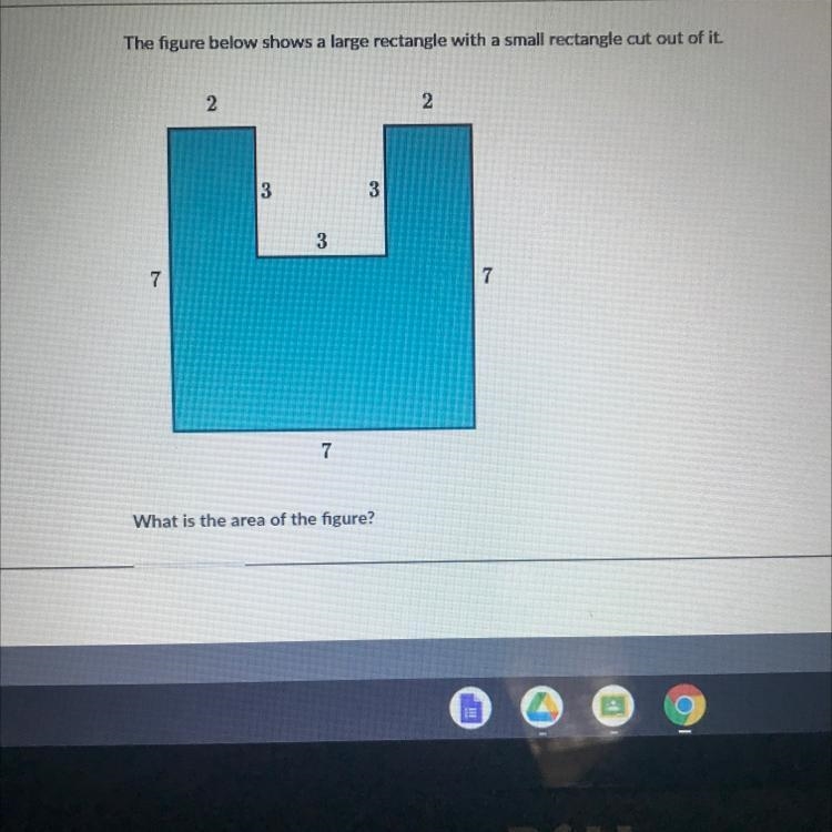 What is the area of this figure ?-example-1