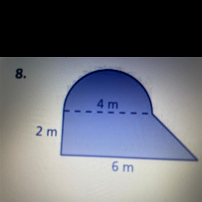 Find the area of the figure-example-1