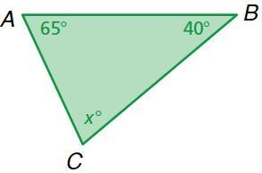 Find the measures of the interior angles. what is angle A, B, and C-example-1