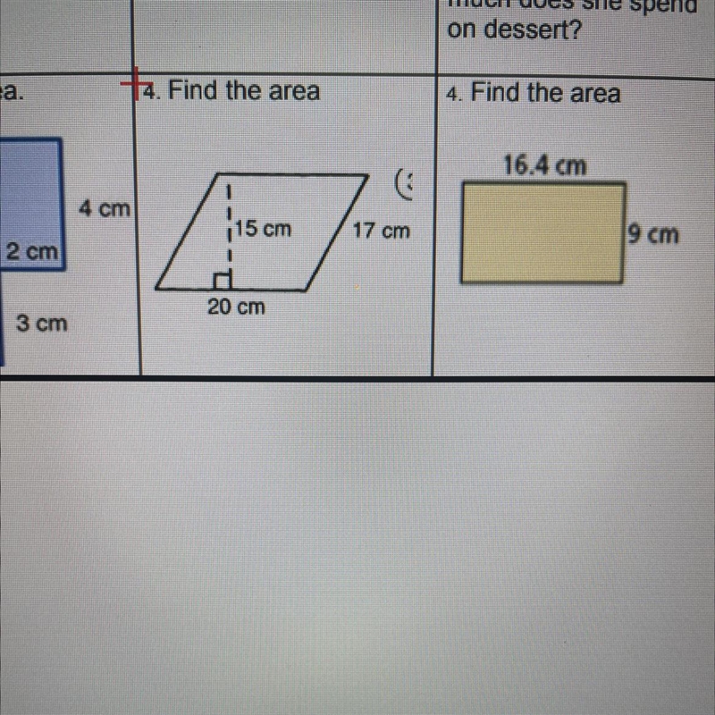 Find the area of these numbers-example-1