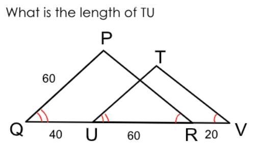 What is the length of TU?-example-1