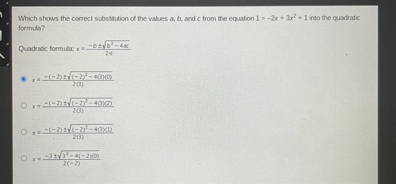 Hi, can someone please help, and possibly explain the answer please.-example-1