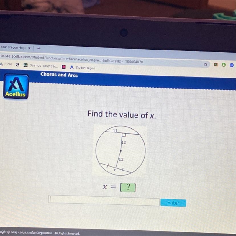 Find the value of x.-example-1