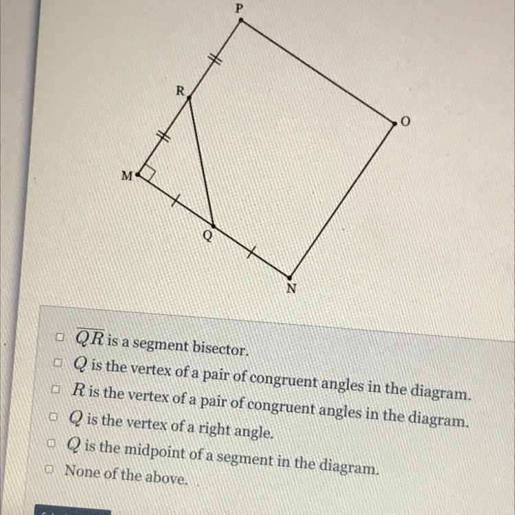 Which of the following statements must be true based on the diagram below? Select-example-1