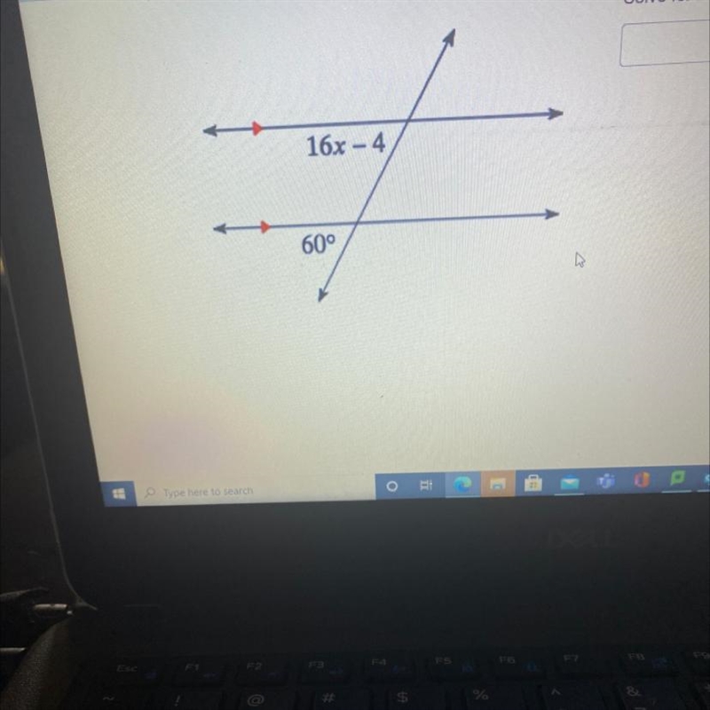 Solve for x in the equation-example-1