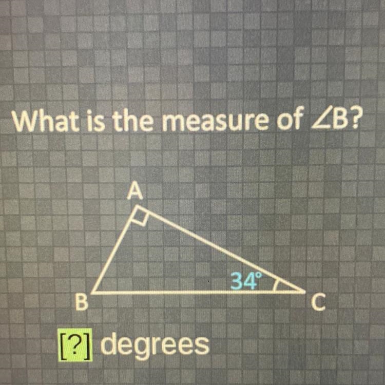 What is the measure of ZB?-example-1