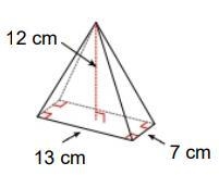 What is the volume of the rectangular pyramid below?-example-1