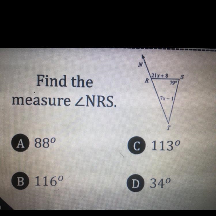 What is the measure of NRS?-example-1