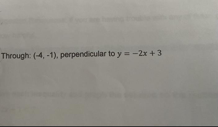 Write the equation of the line described-example-1