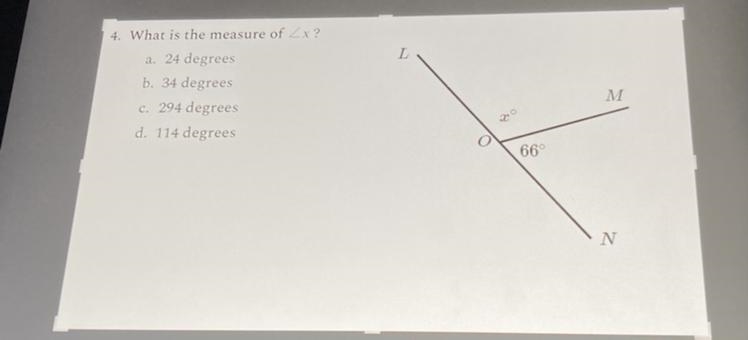 What Is The Measure Of X?-example-1