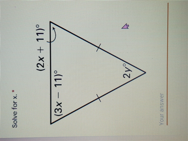 Solve for x plsss. & then solve for y-example-1