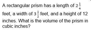 Will mark brain list A.47.25 in2 B 47.25in3 C.94.5in2 D94.5in3-example-1