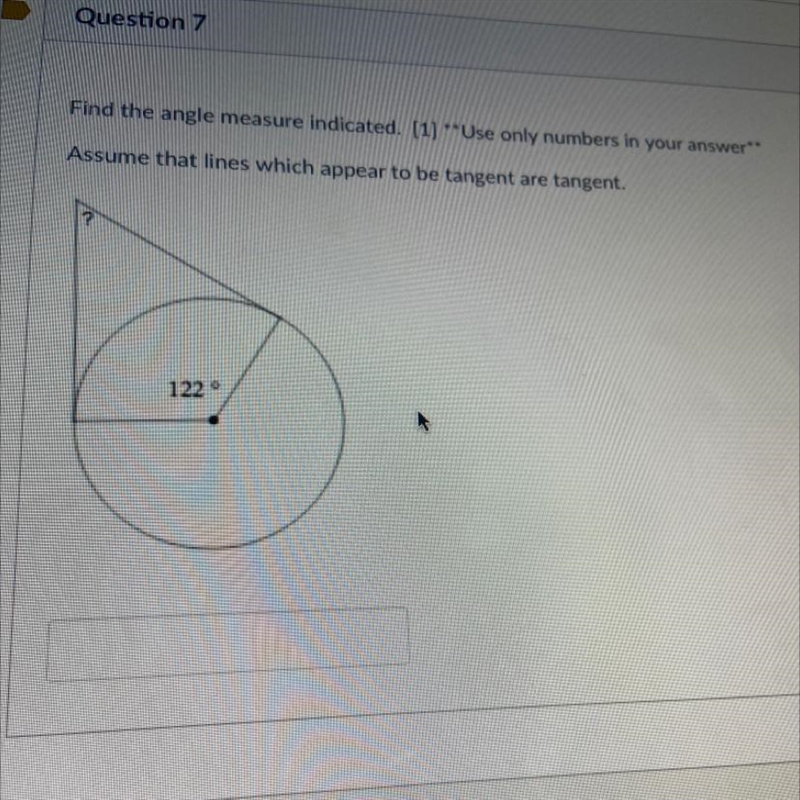 Find the angle measure indicated-example-1