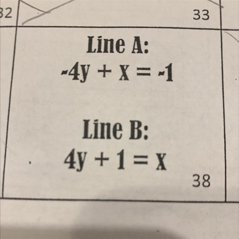 PARALLEL PERPENDICULAR OR NEITHER OR SAME LINE-example-1