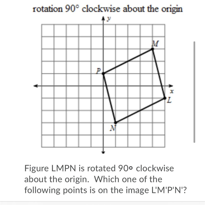 The answer choices are N’ 0,-5 P’ 2,1 N’ -3,-1 N’ -1,3-example-1