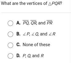 What are the vertices of triangle PQR?-example-1