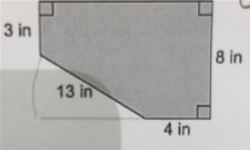 The length is not provided and need to find the shaded area-example-1