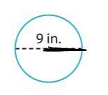 What is the circumference of the given circle? Calculate your answer to 2 decimal-example-1