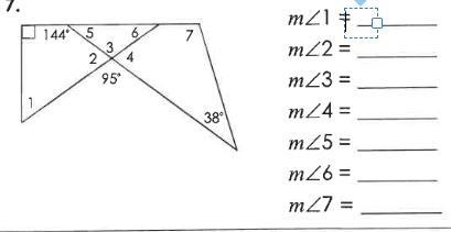 Find the missing angles-example-1