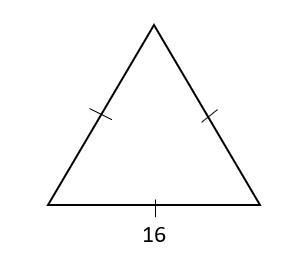 Find the area of the triangle below, express your answer in simplest radical form-example-1