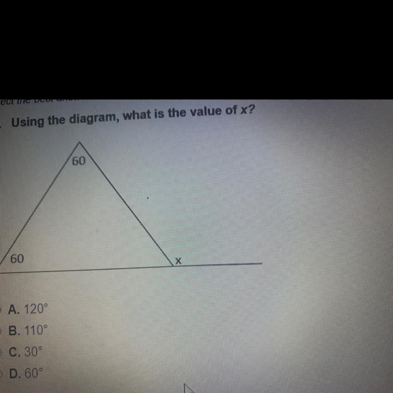 Using the diagram what is the value of x-example-1