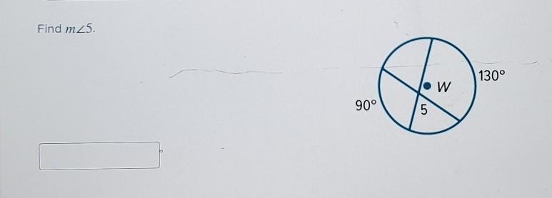 What is the measure of angle 5? ​-example-1