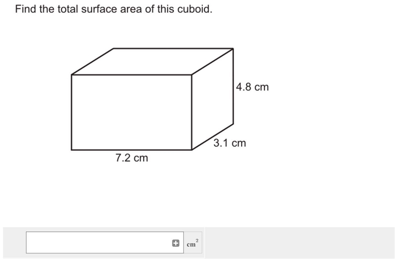 Find the total surface area of this cuboid-example-1