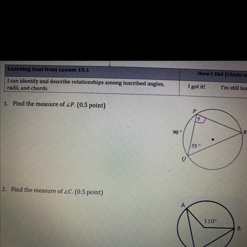 1. Find the measure of-example-1