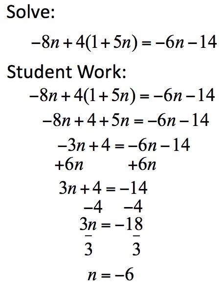 Identify the mistake. Explain what the mistake is and what this person should have-example-1