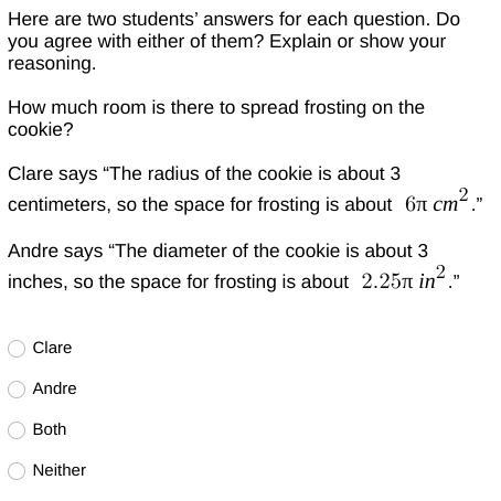 This is a the area of a circle question but its confusing please help-example-1